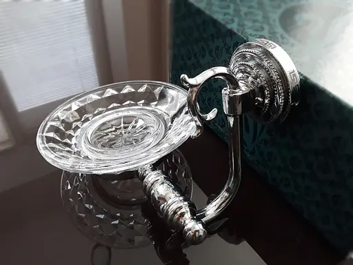 Мильниця Kugu Versace 207C, Хром - фото 1