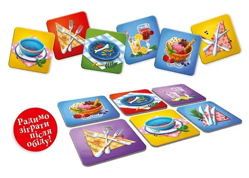 Настольная игра Granna Кто помоет посуду? (Who is going to do the dishes?) (укр.) (83828) - фото 2