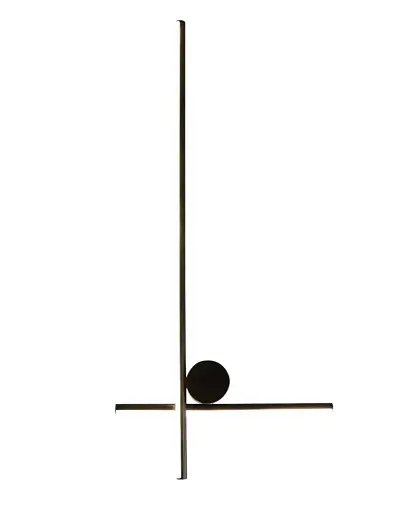 Бра, настінний світильник Zuma Line 5905316665606 Mill LED 1x14W 4000K 780Lm IP20 чорний - фото 1