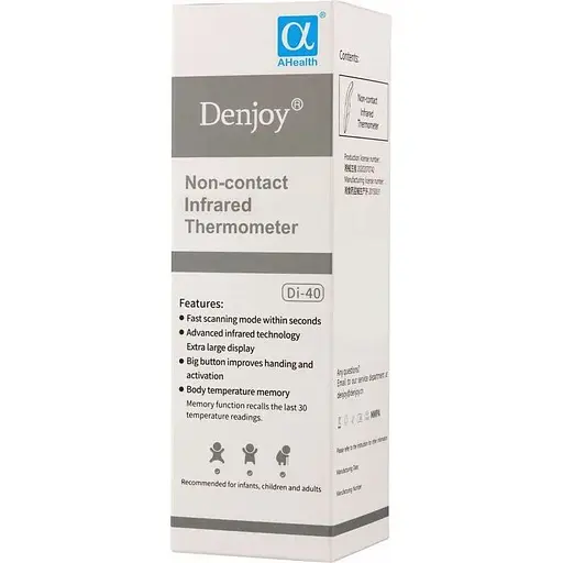 Термометр бесконтактный бытовой Ahealth Denjoy Di-20 - фото 4