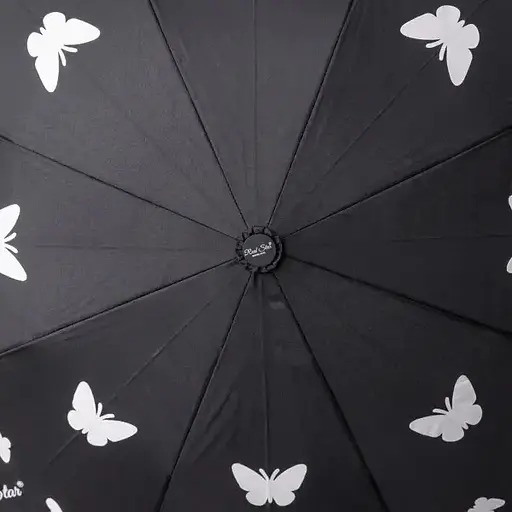 Зонт Yiwu HP-23-2B полуавтомат складной 97 см черный - фото 9