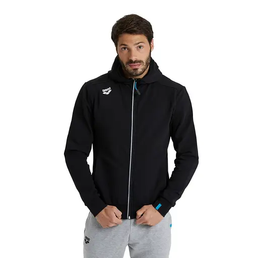 Кофта Arena Team Hooded Jacket Panel Black XS (1097-004906-500 XS) - фото 3