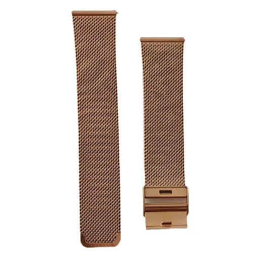 Ремешок металлический золотой размер 22 - фото 5