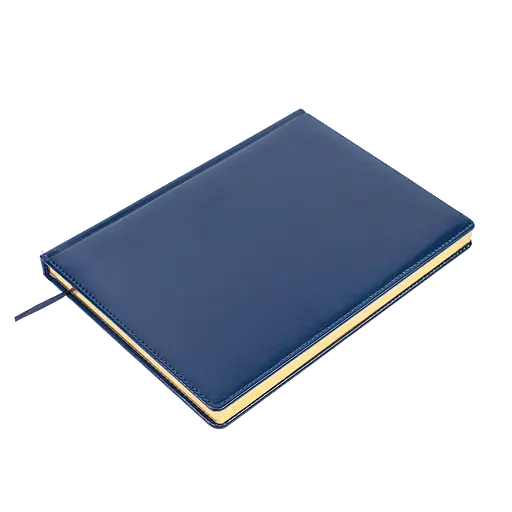 Ежедневник недатированный Buromax Bravo L2U А4 искусственная кожа/поролон 336 страниц синий (BM.20970-02) - фото 2