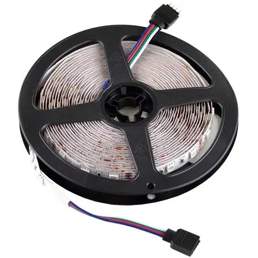 Светодиодная RGB-лента Venom SMD 6060, 5 м 12 V IP20 RGB (VST-6060120600-RGB) с пультом и блоком питания - фото 4