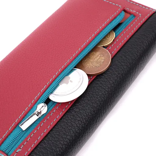 Жіночий шкіряний гаманець ST Leather 18.5х9х3 см acs0029464 - фото 5