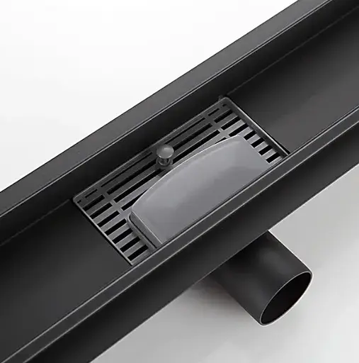 Душевой трап Gappo 70х600 мм, нержавеющая сталь, черный G86007-36 - фото 5