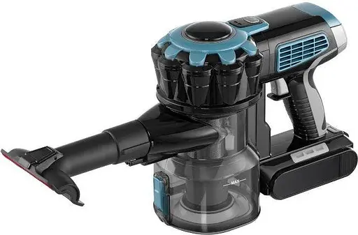 Вертикальный+ручной пылесос 2 в 1 First FA-5541-4-BL - фото 8