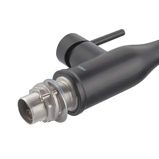 Змішувач для кухні Koer KI-70026-05 із чорним силіконовим виливом KR5210 Чорний матовий - фото 5