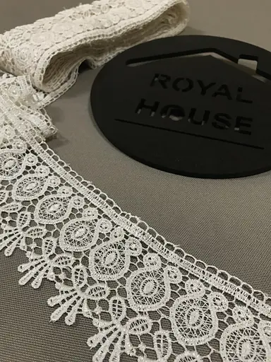 Мереживо Арфа айворі - фото 1