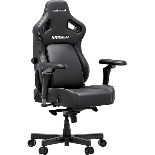 Крісло ігрове Anda Seat Kaiser 4 V2 Size XL Black PVC (AD12YDDC-XLL-20-B-PV/C-03) - фото 3
