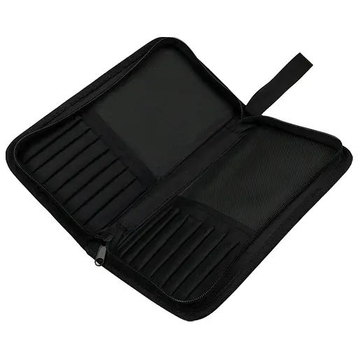 Пенал для пензлів DK ART 13×25 см чорний  - фото 2