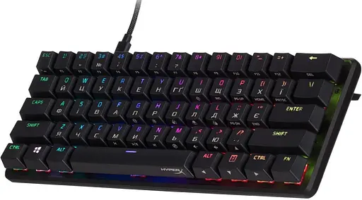 Клавіатура HyperX Alloy Origins 60 HX Red USB Black (4P5N4AA) - фото 3