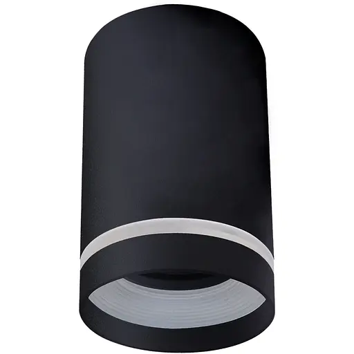 Точковий світильник Polux Goldlux 319890 Fabri GU10 1x10W IP20 BK - фото 1