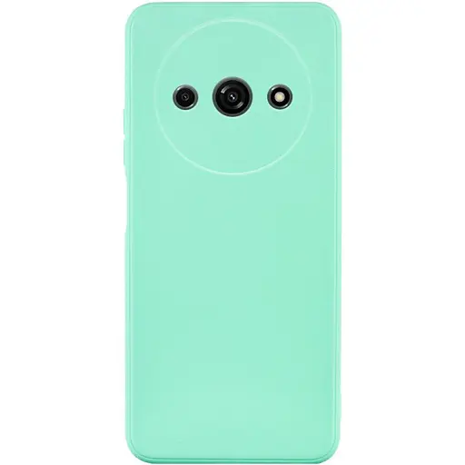 Чехол Epik силиконовый Candy Full Camera для Xiaomi Redmi A3 Зеленый/Menthol