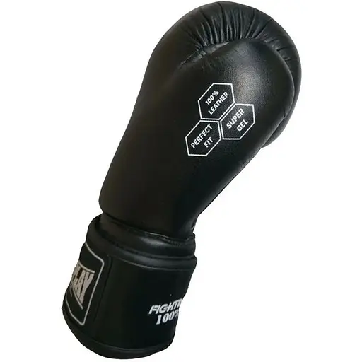 Рукавиці боксерські PowerPlay PP 3088 Black - 12 унцій - фото 4