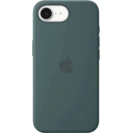 Чехол Silicone Case with MagSafe для Apple iPhone 16e Lake Green AAA [138725]