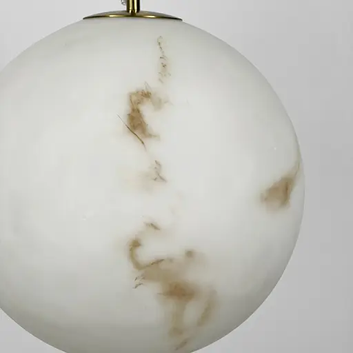 Підвісний світильник-куля з імітацією мармуру Ø 30 см Line F SGJ27-300 - фото 4