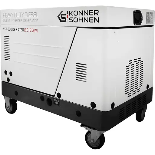 Генератор дизельний Konner&Sohnen KS 6500iDE S ATSR [153529] - фото 4