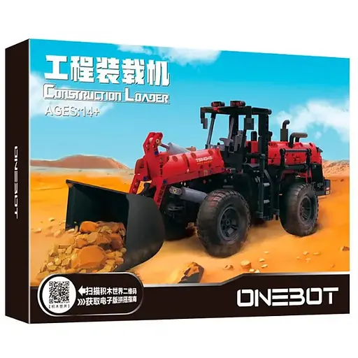 Конструктор Onebot Toy Truck Engineering Bulldozer (CN OBZZJ01AIQI GP00091CN/GP00017)