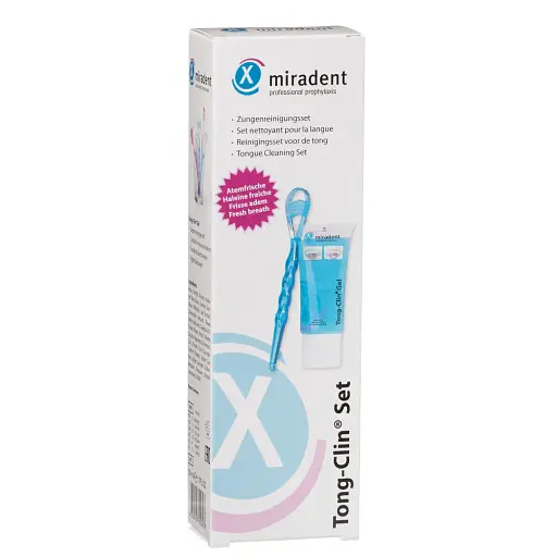 Набір для очищення язика Miradent Tong Clin Set  - фото 1