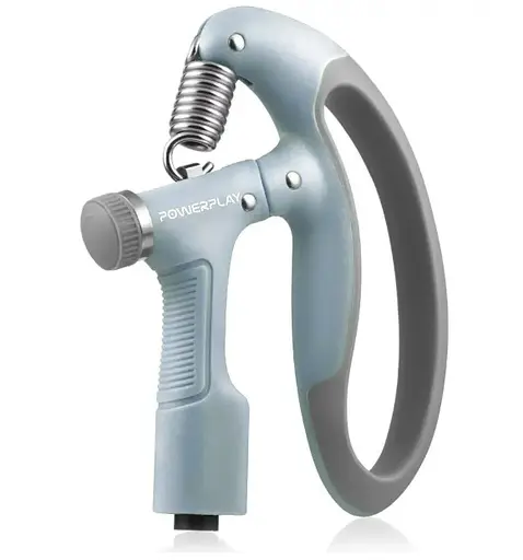 Еспандер кістьовий з лічильником PowerPlay PP-4403 з регульованим навантаженням 10-100 кг, Синій (PP_4403_Blue) - фото 2