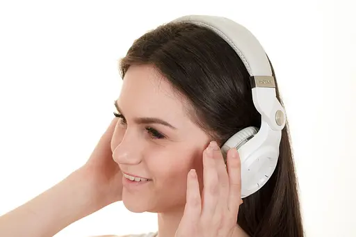 Наушники Bluedio T2 Plus со встроенным радио Bluetooth беспроводные белые - фото 8