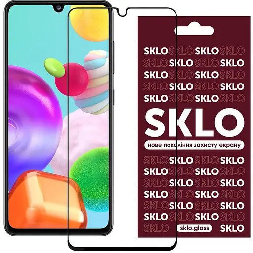 Захисне скло SKLO 3D для Realme GT Neo 3 Чорний