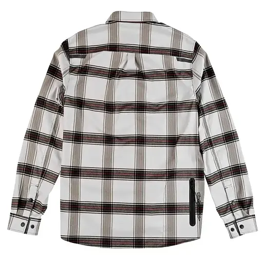 Сорочка TLD Grind Flannel YD Plaid Misty Grey S Troy Lee Designs (1106-827650012) - фото 2