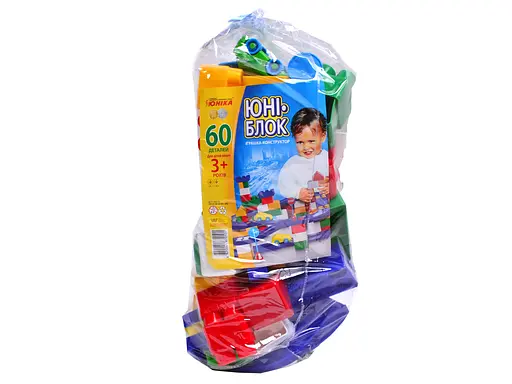 Конструктор Юника Юни-блок 60 деталей (Юника)