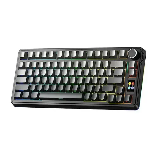 Механическая клавиатура AULA S75 Pro / 75% / Три режима подключения / Seyia Switch / Black - фото 1