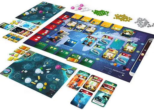 Настольная игра Games 7 Days Подводные города (Underwater Cities) (укр.) - фото 2