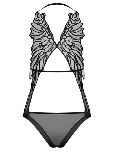 Боді Obsessive Alifini S/M чорний - фото 6