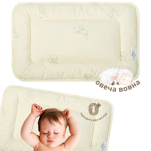 Набор детский зимний в кроватку Papaella шерстяное одеяло с подушкой (8000035761) - фото 8