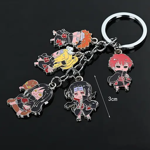 Брелок Anime Naruto Наруто головні персонажі NA 22.43 - фото 4