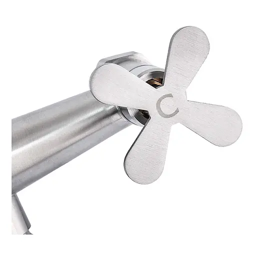 Смеситель для кухни Zerix GTA 005 ZX4739 Нержавеющая сталь - фото 2