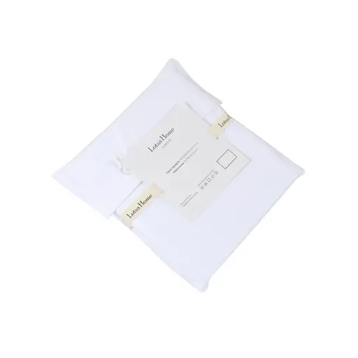 Простирадло на резинці з наволочками Lotus Home Dakota Modern сатин Рremium 180х200 см біле (svt-2000022346399) - фото 3