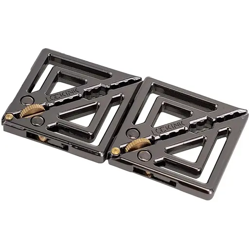 Зажимы для сосков с легкой подвеской Lockink Adjustable Nipple Clamps With Light Pendant - Grey - фото 4