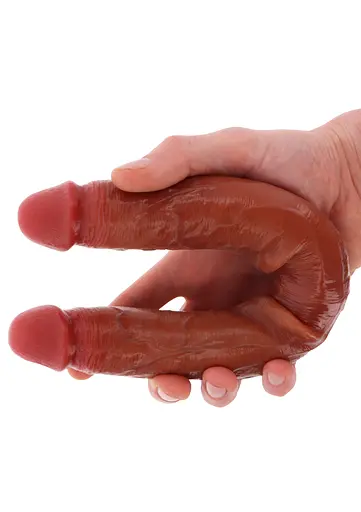 Фалоімітатор Get Real Foreskin D-Dong, 40 см (коричневий) - фото 4