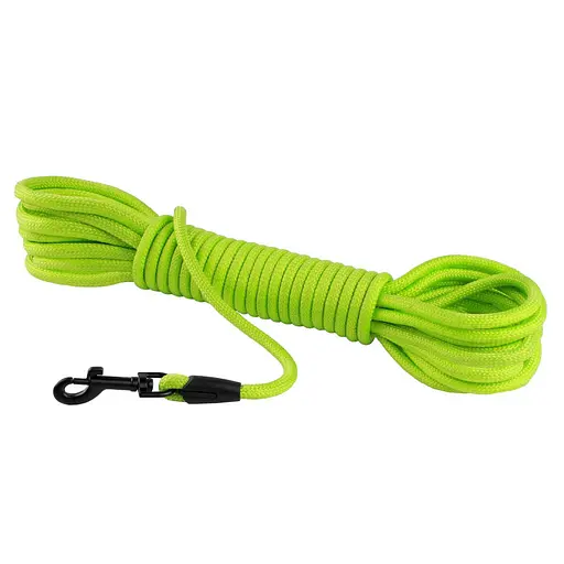 Поводок для собак Barksi Active тренировочный 10.3м х 0.7см салатовый - фото 2
