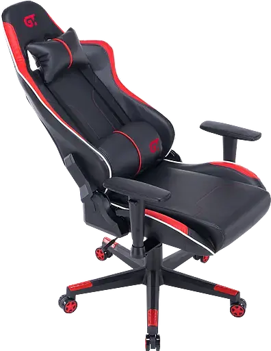 Геймерское кресло GT Racer черное с красным (X-2528 Black/Red) - фото 8