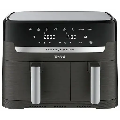 Мультипечь Tefal Dual Easy Fry&Grill Air Fryer EY905B10