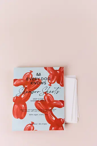 Листовий шампунь для глибокого очищення шерсті собак DEEP CLEAN SHAMPOO SHEETS - фото 2