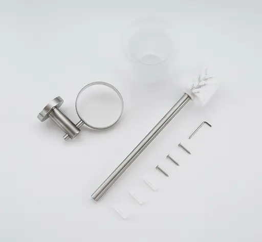 Йоржик настінний Frap F30110 1/15, Хром - фото 3