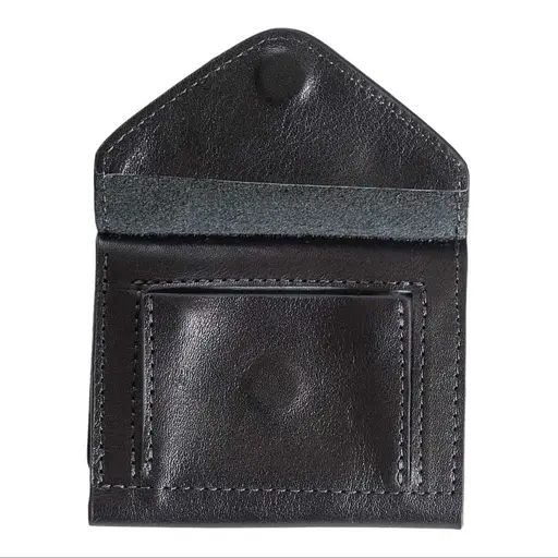 Кожаный женский кошелек Grande Pelle 8х10х2 см. nsa0001395 - фото 3