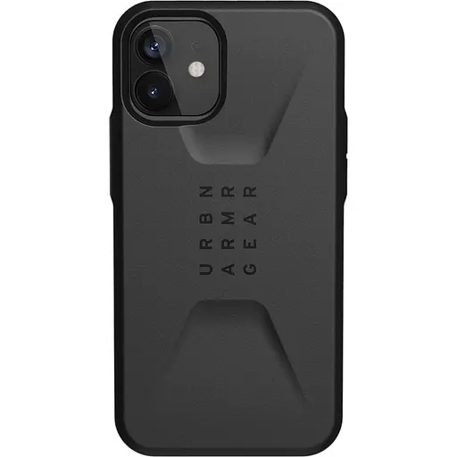 Оригинальный чехол UAG Civilian для iPhone 12 Mini на айфон 12 Мини (5.4") Black 11234D114040