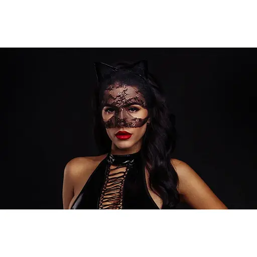 Мереживна маска D&A Кішка - фото 3