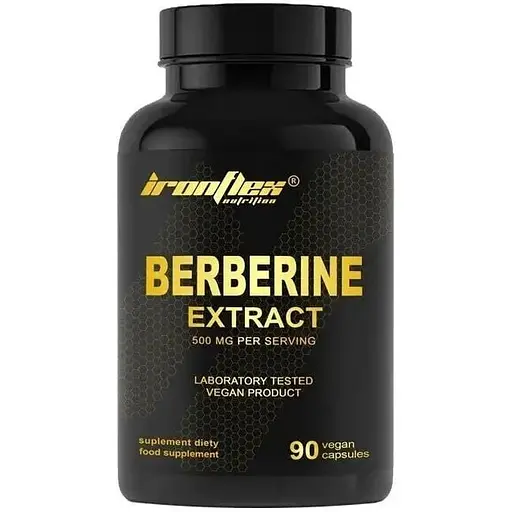 Екстракт берберину IronFlex Berberine Extract, 90 вегакапсул