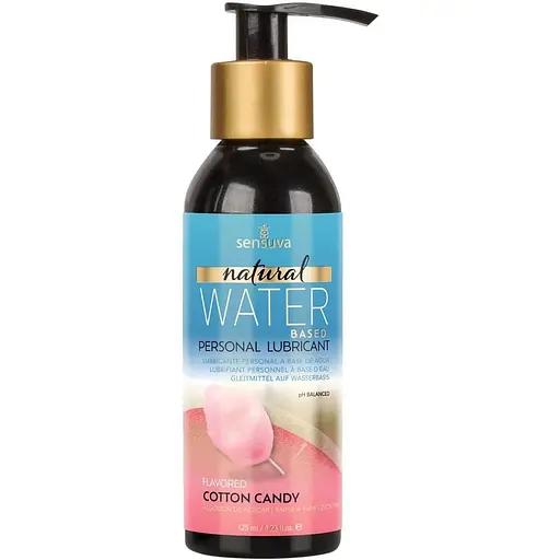 Змазка на водній основі Sensuva Natural Water-Based Cotton Candy (125 мл)