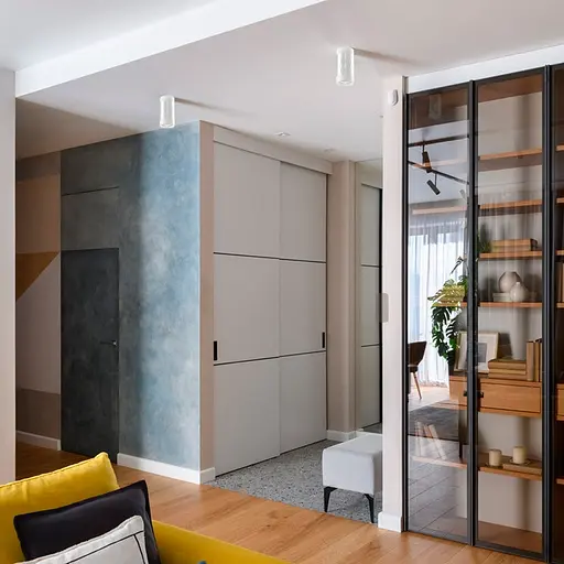 Світильник Videx під лампу GU10 SPF03A накладний білий + срібляста призма Ø6х12 см Line F Арт. VL-SPF03A-SPW - фото 4